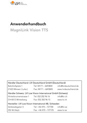 LVI MagniLink Vision TTS Anwenderhandbuch