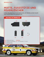 Hachette Audi Rallye Quattro A2 Bauanleitung