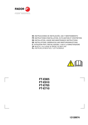 Fagor FTE9-05L Installations-, Gebrauchs- Und Wartungsanleitung