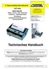 Gebe GPT-4454 Technisches Handbuch