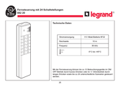 LEGRAND In One 882 20 Bedienungsanleitung