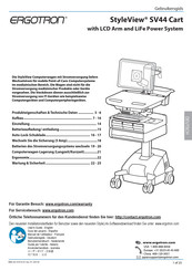 Ergotron StyleView SV44-1212-C Benutzerhandbuch