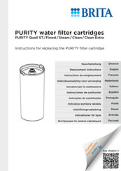 Brita PURITY Finest 1200 Tauschanleitung