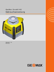 GeoMax Zone60 HG Gebrauchsanweisung