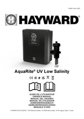 Hayward AquaRite UV Low Salinity Anwenderhandbuch
