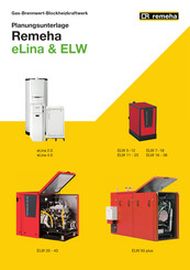 REMEHA ELW 50-100 Planungsunterlage