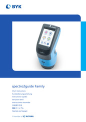 Altana BYK-Gardner spectro2guide Serie Kurzbedienungsanleitung