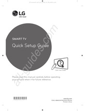 LG 65EC970V Kurzanleitung Zur Einrichtung