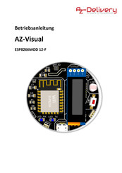 AZ-Delivery AZ-Visual ESP8266-12F Betriebsanleitung