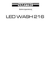 Varytec LED WASH 216 Bedienungsanleitung