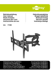 Goobay Basic FULLMOTION L Betriebsanleitung