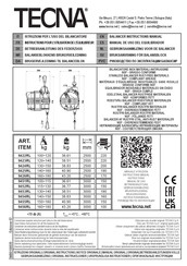 TECNA 9451RL Betriebsanleitung