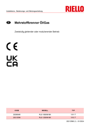 Riello RLS 1000/M MX Installations-, Bedienungs- Und Wartungsanleitung