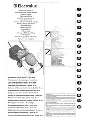 Electrolux RE460 Bedienungsanleitung