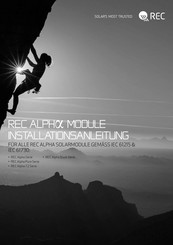 REC Alpha Pure Serie Installationsanleitung