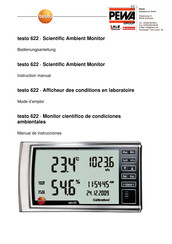 testo TE622 Bedienungsanleitung