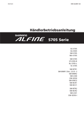 Shimano alfine -BCR2 Händlerbetriebsanleitung