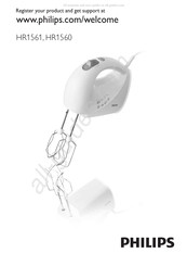 Philips HR1560/20 Bedienungsanleitung