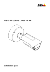 Axis Communications 03019-001 Installationsanleitung