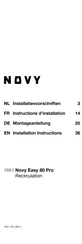 Novy 1861 Montageanleitung