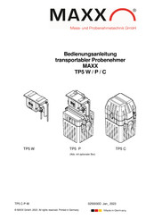 MAXX TP5 C Bedienungsanleitung