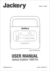 Jackery Explorer 1000 Pro Bedienungsanleitung