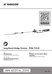 Parkside PHSL 710 A1 Originalbetriebsanleitung