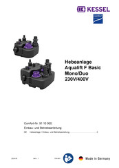Kessel 28798-CBS Einbau- Und Betriebsanleitung