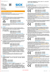 SICK RFH505-1004301 Technical Information
