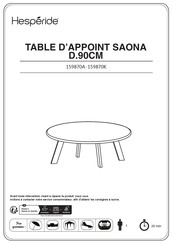 Hesperide SAONA 159870A Pflegehinweise