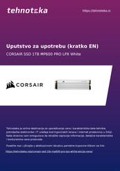 Corsair MP600 PRO Kurzanleitung