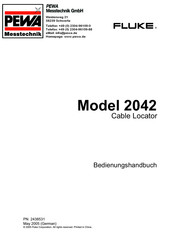 Fluke 2042 Bedienungshandbuch
