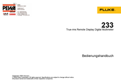 Fluke 233 Bedienungshandbuch