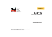 Fluke FL754 Bedienungshandbuch