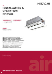 Hitachi RCD-3.0FSR Installations- Und Betriebshandbuch