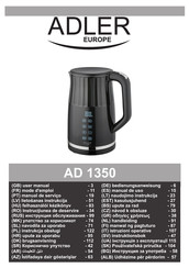 Adler europe AD 1350 Bedienungsanweisung