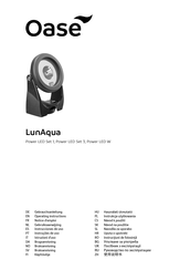 Oase LunAqua Power LED W Gebrauchsanleitung