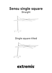 Extremis Sensu single square tilted Bedienungsanleitung