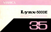 Yashica Lynx-5000E Gebrauchsanweisung