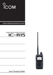 Icom IC-R15 Basis Bedienungsanleitung