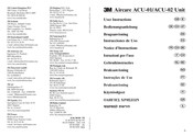 3M Aircare ACU-02 Unit Bedienungsanleitung