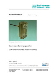 holthausen elektronik hol603/transmitter Benutzerhandbuch