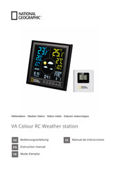 Bresser National Geographic VA Colour RC Weather station Bedienungsanleitung