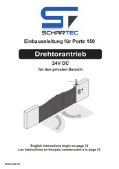 Schartec Porte 150 Einbauanleitung