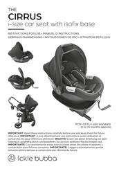 Ickle Bubba CIRRUS Gebrauchsanweisung