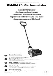 Ikra GM-HM 20 Gartenmeister Gebrauchsanweisung