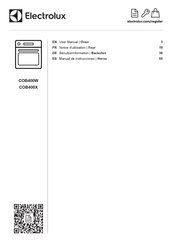 Electrolux COB400W Benutzerinformation