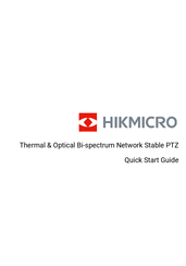 HIKMICRO HM-TD8167-150ZE2F/WY Schnellstartanleitung