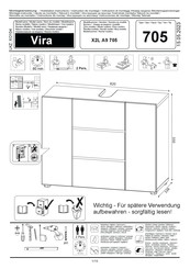 Mid.you Vira X2L A9 705 Montageanweisung