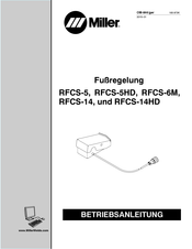 Miller RFCS-14HD Betriebsanleitung